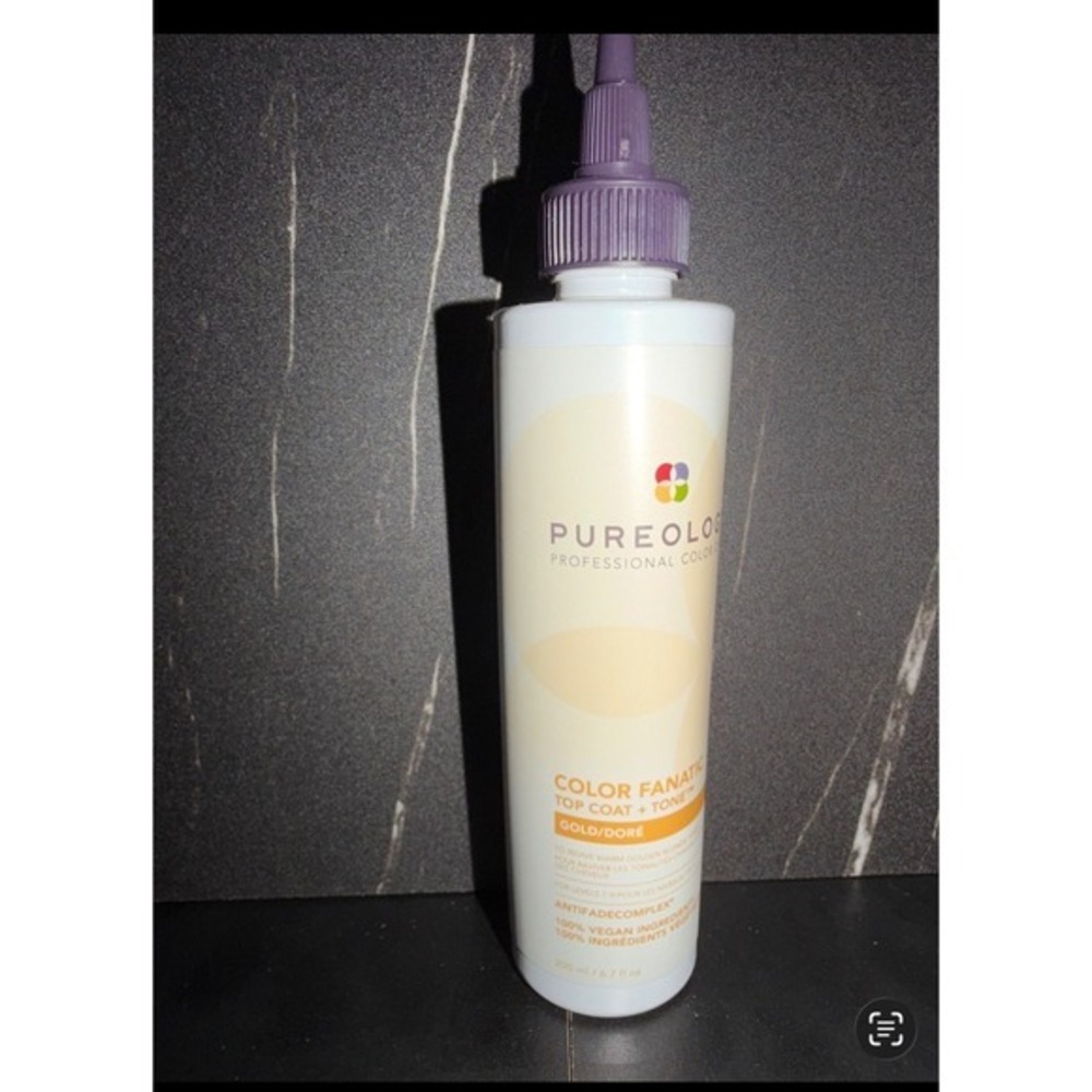 Pureology Color Fanatic Top Coat + Tone Gold 6.7oz Hair High Shine Glaze Toner